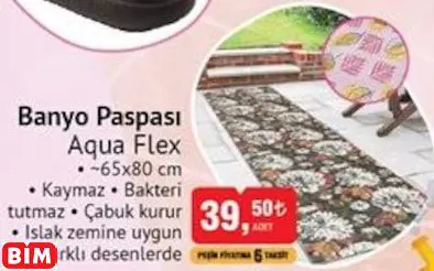AQUA FLEX  BANYO PASPASI